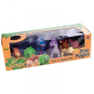 Wild Republic DINO AND SOFT Playset Squeezable