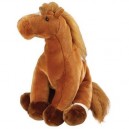 Peluche Wild Republic Cheval Marron 38 cm