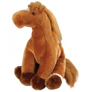 Plush Wild Republic Brown Horse 38 cm