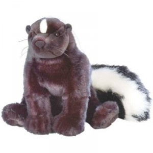 Wild Republic - Cuddlekins, Peluche Putois, 30 Cm