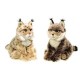 WWF - 15179004 - Peluche - Lynx - 33 cm - Gris