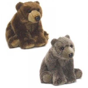 Wwf - 15184005 - Plush - Grizzly - 23 Inches - Brown