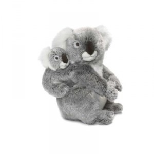 WWF - 15186004 - Plush - Mother Koala with Baby - 28 cm (WWF, Plush and Puppets)