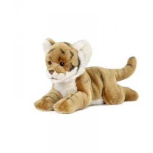 Wwf - 15192003 - Plush - Tiger Laying - 44 cm