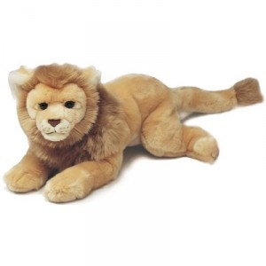 Wwf - 15192009 - Plush - Lion Laying - 44 cm