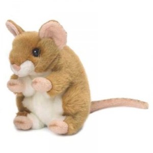 WWF - 15201007 - Peluche - Souris - 14 cm - Assis