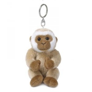 Wwf - 15205015 - Plush - Key Ring Gibbon - 10 cm