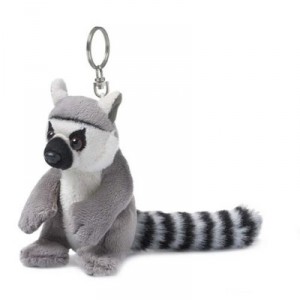 Wwf - 15205017 - Plush - Key Ring Lemurian - 10 cm (WWF, Plush and Puppets)