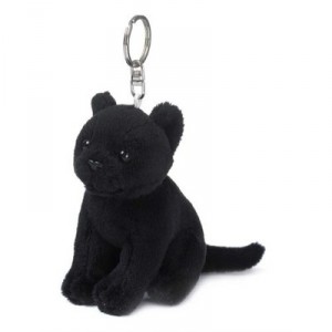 Wwf - 15205022 - Plush - Key Ring Black Panther - 10 cm (WWF, Plush and Puppets)