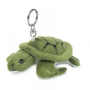 Wwf - 15205030 - Plush - Green Turtle Key Ring - 10 cm (WWF, Plush and Puppets)