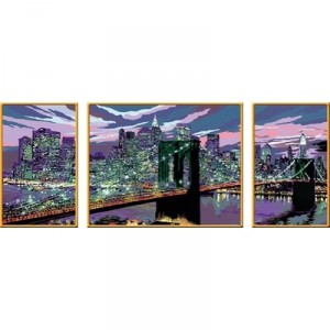 Ravensburger - 28951 - Peinture par Numéro - Skyline de York - 100 x 40 cm (Import Allemagne)