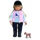 Zapf Creation - 960004 - Poupée cavalière - Girls Only LARA (Import Allemagne)