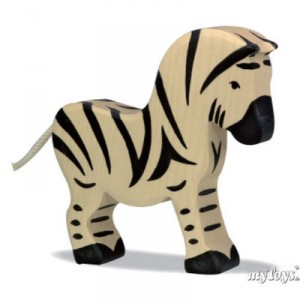 Zebra Zèbre, en bois