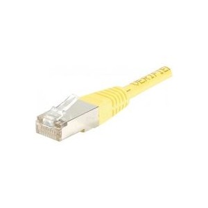 Cat. 6 Réseau Câble Konektikpc Cordon RJ45 patch FTP CAT 6 Jaune - 1,00 m (3524898421015)