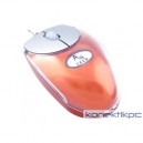 Konektikpc Mini souris optique PS/2 et USB - couleur orange (3524890572050)
