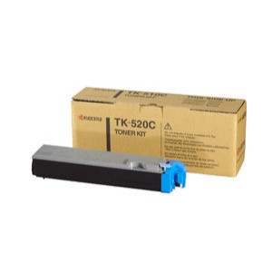 Kyocera TK 520C - Cartouche de toner - 1 x cyan - 4000 pages Cartouche toner